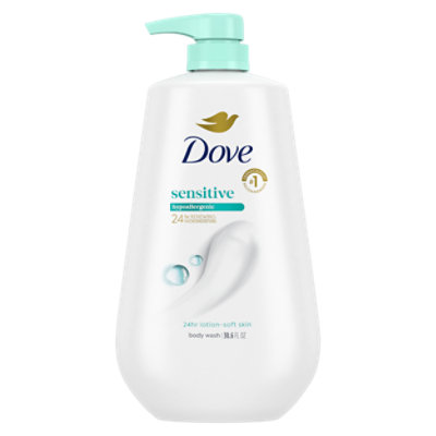 Dove Body Wash Sensitive Skin - 34 Fl. Oz.