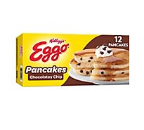 Eggo Frozen Pancakes Breakfast Chocolatey Chip 12 Count - 14.8 Oz
