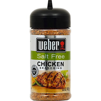 Weber Seasoning Salt Free Chicken - 6.75 Oz