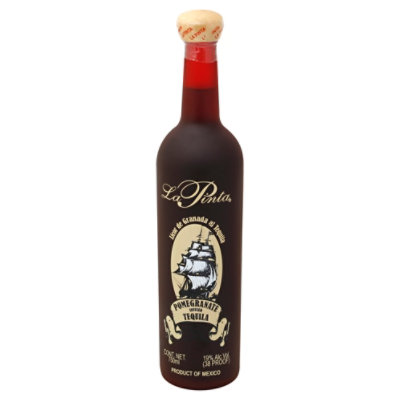 La Pinta Tequila Pomegranate 38 Proof - 750 Ml