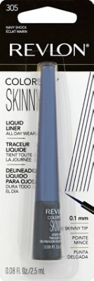 Revlon ColorStay Skinny Liquid Eyeliner Navy Shock 305 - 0.08 Fl. Oz. - Image 2