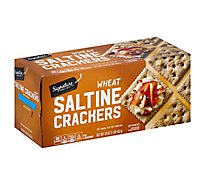 Signature SELECT Crackers Saltine Wheat - 16 Oz
