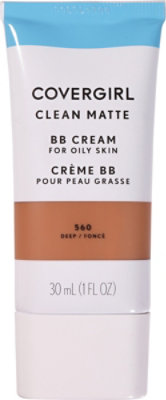 COVERGIRL Clean Matte BB Cream Deep 560 - 1 Fl. Oz. - Image 2