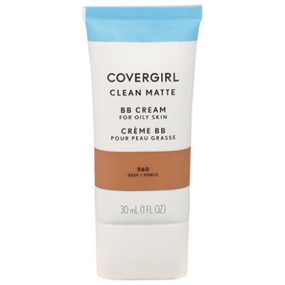 COVERGIRL Clean Matte BB Cream Deep 560 - 1 Fl. Oz.