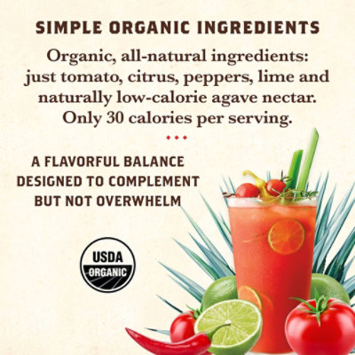 Tres Agaves Organic Bloody Mary Mix Bottle - 1 Liter - Image 3