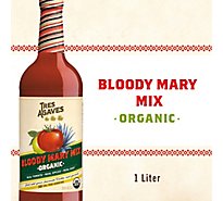 Tres Agaves Organic Bloody Mary Mix Bottle - 1 Liter