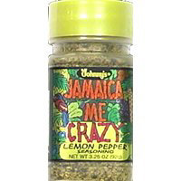 Johnnys Seasoning All Natural Jamaica Me Crazy Lemon Pepper - 3.25 Oz