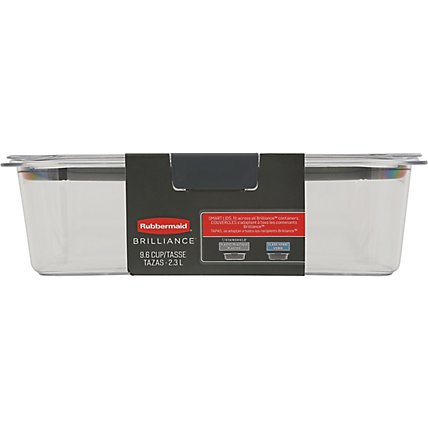 Rubbermaid Container Brilliance Large 9.6 Cups - Each - Image 4