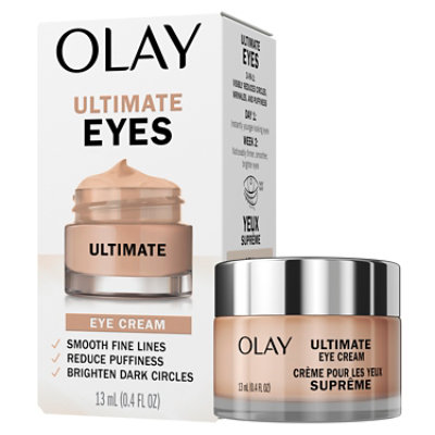 Olay Ultimate Eye Cream for Wrinkles Puffy Eyes + Dark Circles - 0.4 Fl. Oz. - Image 8