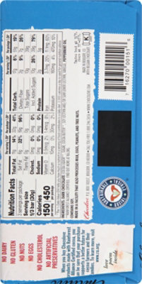 Chocolove Chocolate Bar Dark Chocolate Peppermint - 3.2 Oz - Image 6