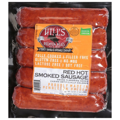Hills Hot Link Sausage - 16 Oz