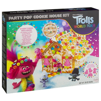 trolls play house