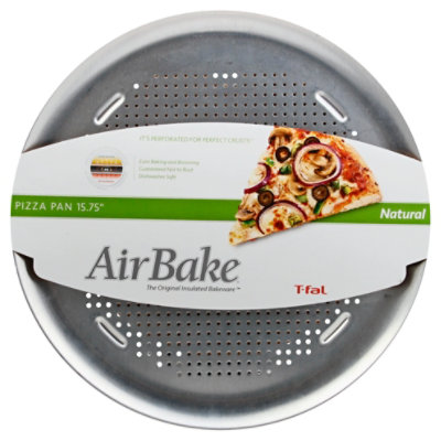 T Fal Air Bake Pizza Pan, 15.75 Inch, Natural