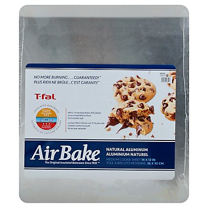T Fal Air Bake Cookie Sheet 14x12 Med - Each - Image 1