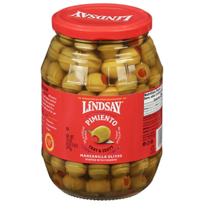 Lindsay Olives Spanish Manzanilla Pimiento Stuffed - 21 Oz - Image 3