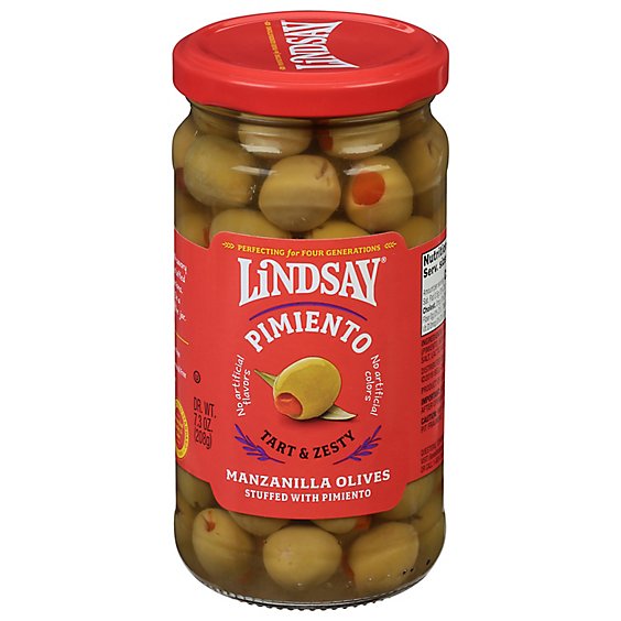 Lindsay Olives Spanish Manzanilla - 7.3 Oz
