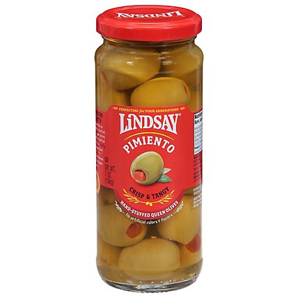 Lindsay Olives Queen Spanish - 7 Oz - Image 1