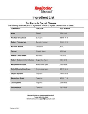 Rug Doctor Pet Cleaner - 96 Oz - Image 2