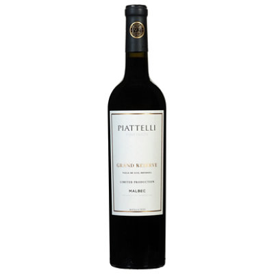 Piattelli Vineyards Grand Reserve Malbec - 750 Ml - Image 1