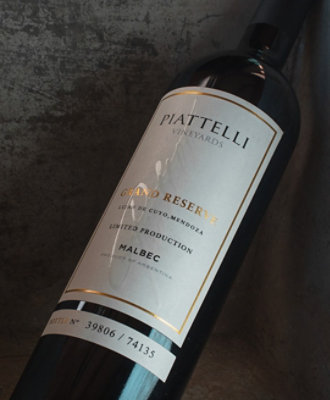 Piattelli Vineyards Grand Reserve Malbec - 750 Ml - Image 3