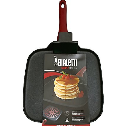 Bialetti Simply Italian Griddle Sq - Each - Image 2