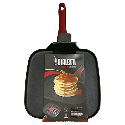 Bialetti Simply Italian Griddle Sq - Each - Image 1