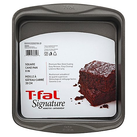 T Fal Signature Ns Cake Sq 8in - Each