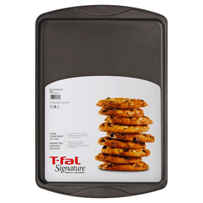 T-fal Signature Nonstick Large Cookie Sheet, 12 x 16-Inch