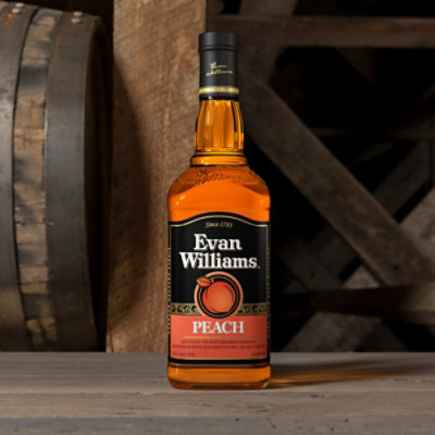 Evan Williams Peach Whiskey 70 Proof - 750 Ml - Image 5