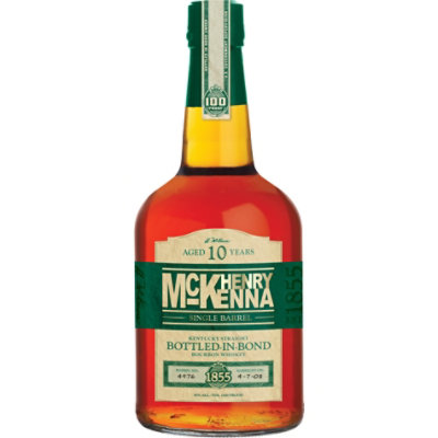 Henry Mckenna Single Barrel 100 Proof - 750 Ml (limited quantities may be available in store) - Image 1
