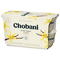 Chobani Yogurt Greek Non-Fat Blended Vanilla - 4-5.3 Oz - Image 2