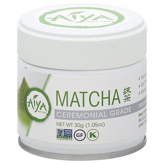Aiya Matcha Tea Ceremonial Grade - 1.1 Oz