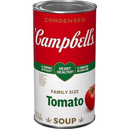 Campbells Healthy Request Soup Condensed Tomato Family Size - 23.2 Oz - Image 2