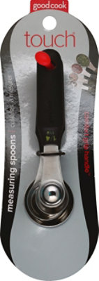 GoodCook Touch Measuring Spoon Set 4 Pieces Ss - Each - Image 2