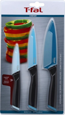 T Fal Comfort Knife Ns 3pc Set - Each - Image 2