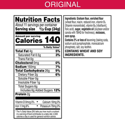 Kelloggs Graham Cracker Crumbs Original Dessert Ingredients - 13.5 Oz - Image 2