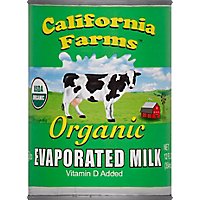 California Farms Evaporated Milk Organic - 12 Fl. Oz. - Image 2