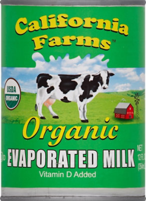 California Farms Evaporated Milk Organic - 12 Fl. Oz. - Image 2