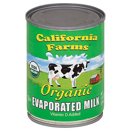 California Farms Evaporated Milk Organic - 12 Fl. Oz. - Image 1