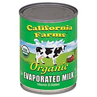 California Farms Evaporated Milk Organic - 12 Fl. Oz. - Image 1