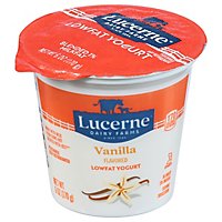 Lucerne Yogurt Lowfat Vanilla Flavored - 6 Oz - Image 1