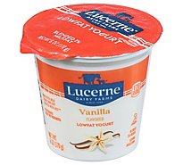 Lucerne Yogurt Lowfat Vanilla Flavored - 6 Oz