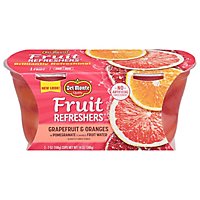 Del Monte Fruit Refreshers Grapefruit & Oranges in Pomegranate Fruit Water Cups - 2-7 Oz - Image 2