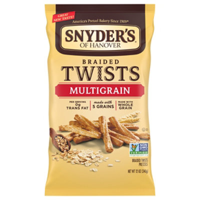 Snyders of Hanover Braided Twists Pretzels Ancient Grain Chia & Quinoa - 12 Oz - Image 3