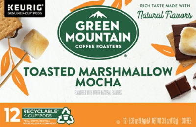 Green Mountain Seasonal Selections Toasted Marshmallow Mocha Coffee - 12 Count - Image 2