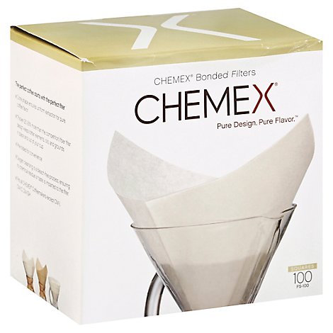 Chemex Filters Bonded Squares - 100 Count