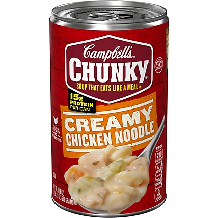 Campbells Chunky Soup Creamy Chicken Noodle - 18.8 Oz - Image 2