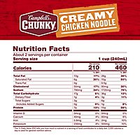 Campbells Chunky Soup Creamy Chicken Noodle - 18.8 Oz - Image 5