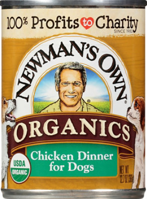 Newmans Own Organics Dog Food Grain Free Chicken Dinner Can - 12.7 Oz - Image 2