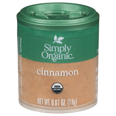 Simply Organic Cinnamon - 0.67 Oz